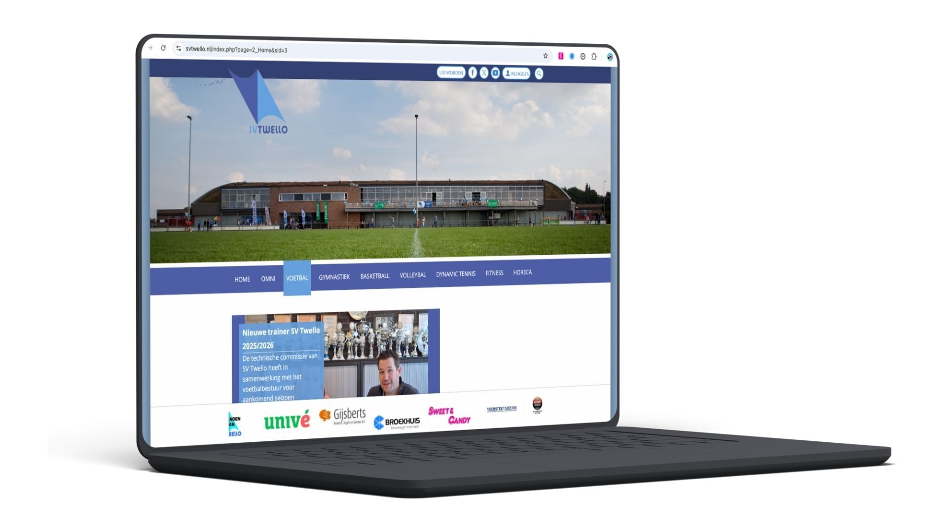 Clubwebsite SV Twello