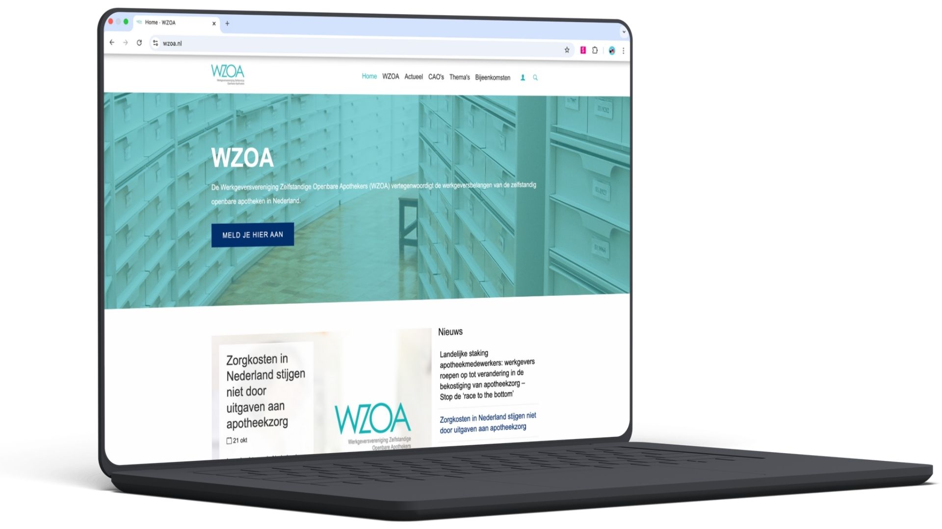 Website voor verenigingen en community's via AllUnited