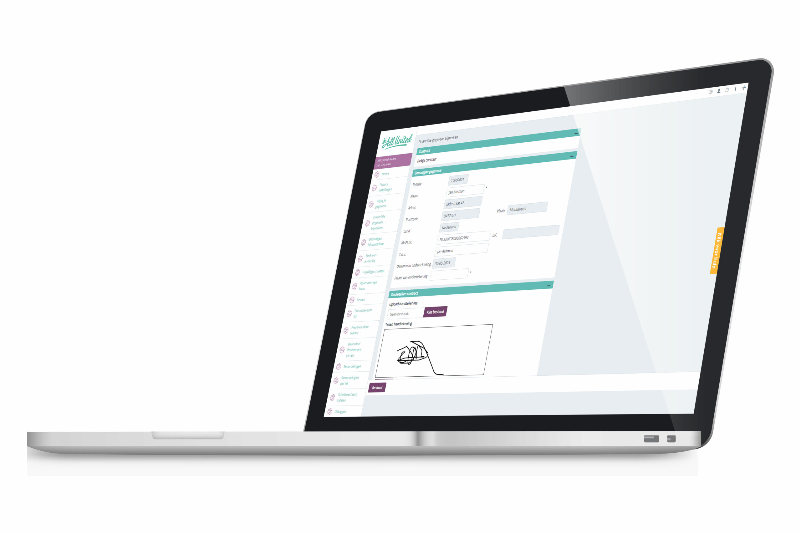digitaal ondertekenen module allunited